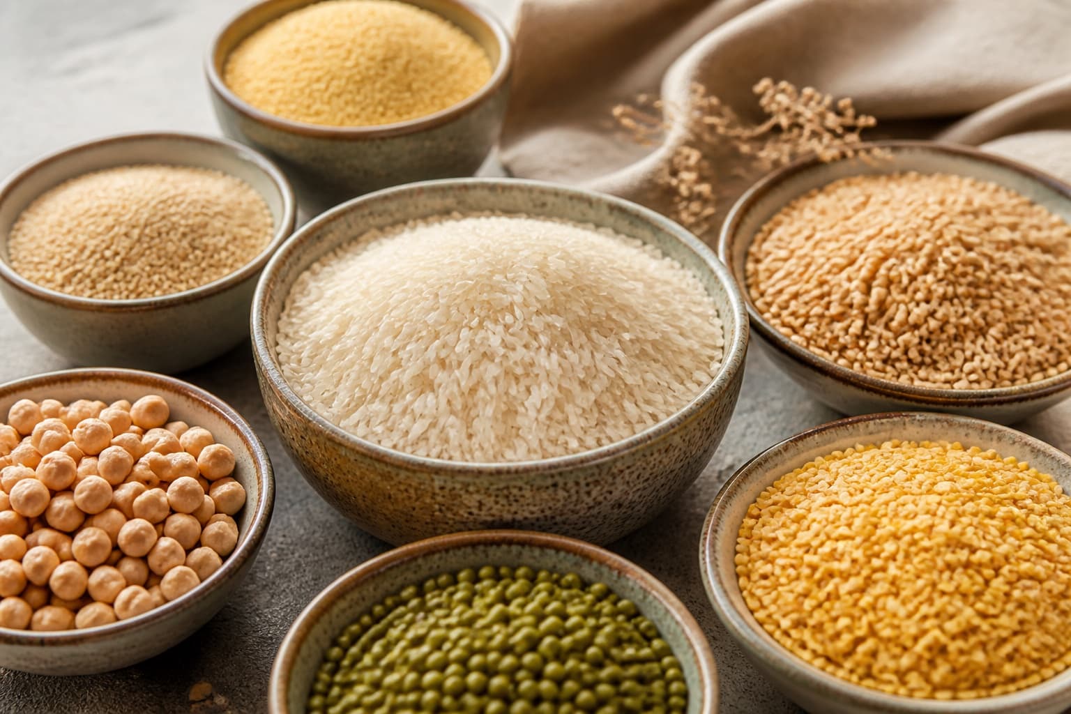 Indian Grains & Pulses