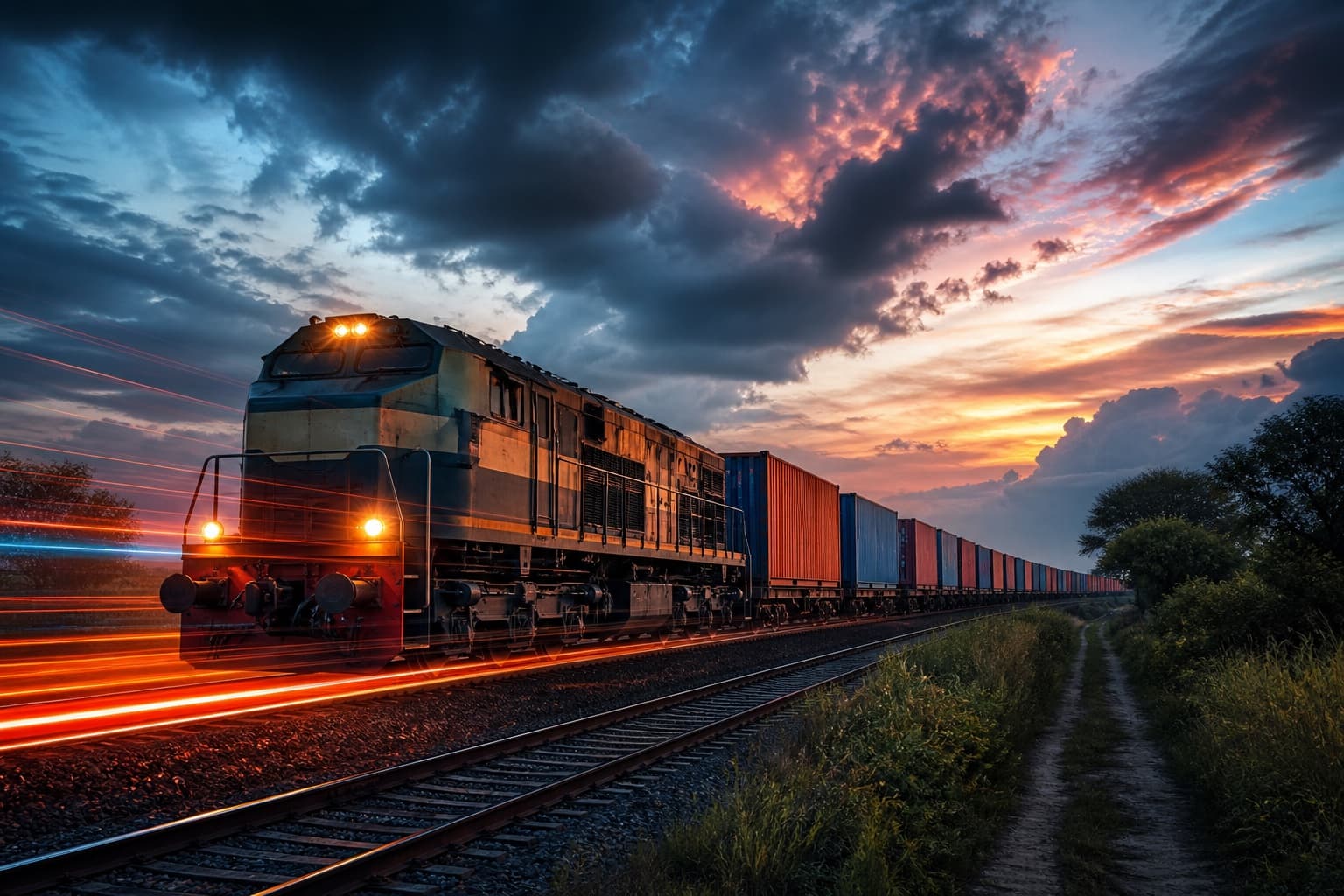 Railway freight logistics