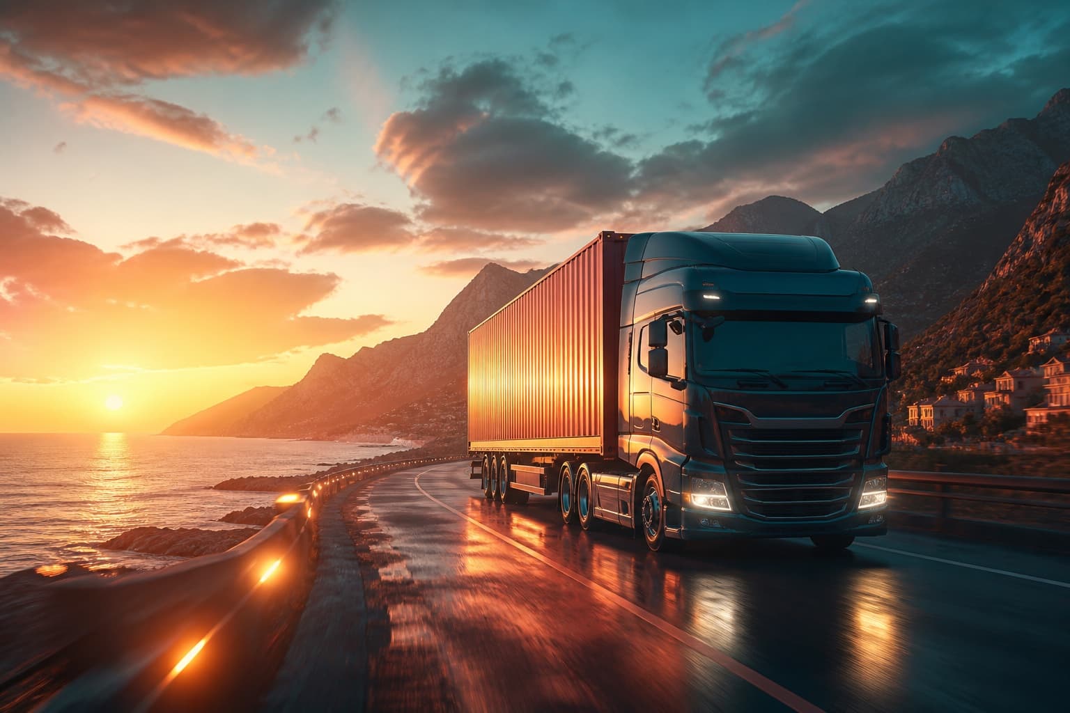 Road freight logistics